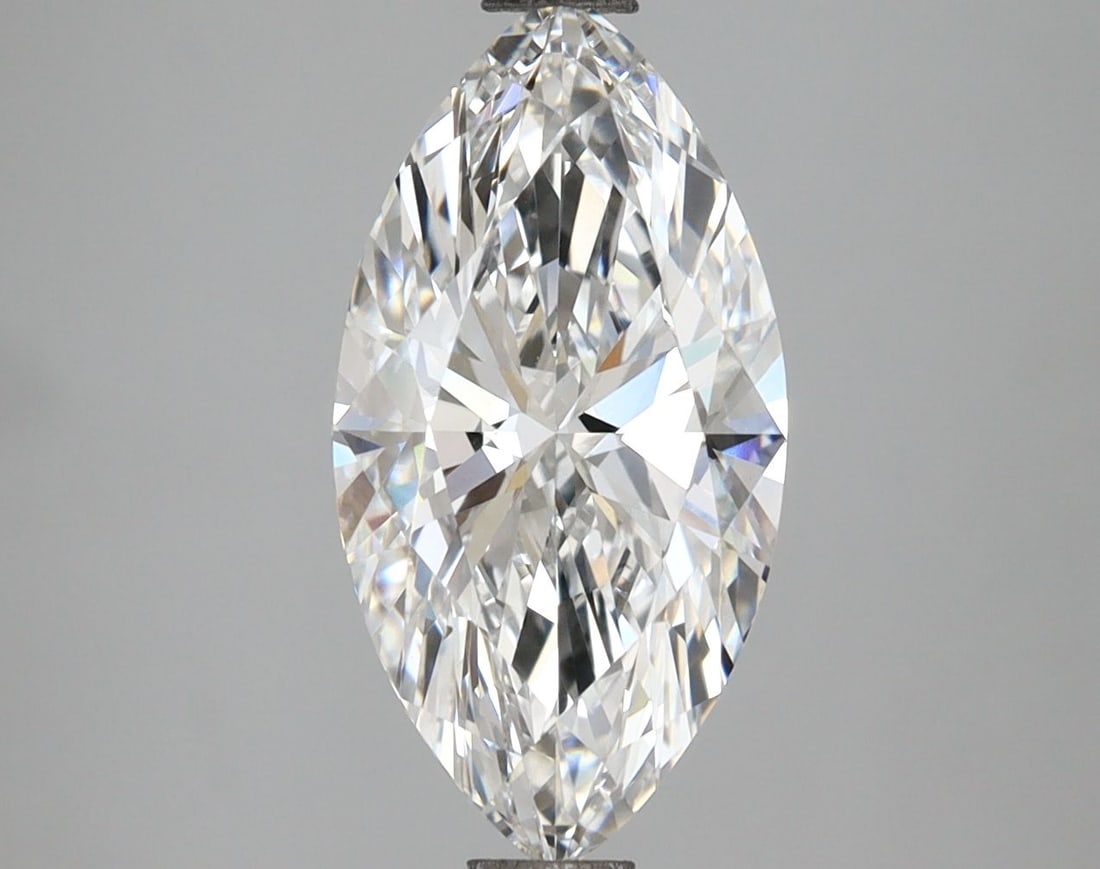 IGI Marquise 2.57ct E VVS2 - Loose Lab Diamond: IGI Marquise 2.57ct E VVS2 - Loose Lab Diamond Item Specifics: Source: This Is A Real Diamond Grown In A Lab Not Mined. Carat: 2.57 Cut: - Color: E Clarity: VVS2 Polish: EX Symmetry: EX Measurements: 