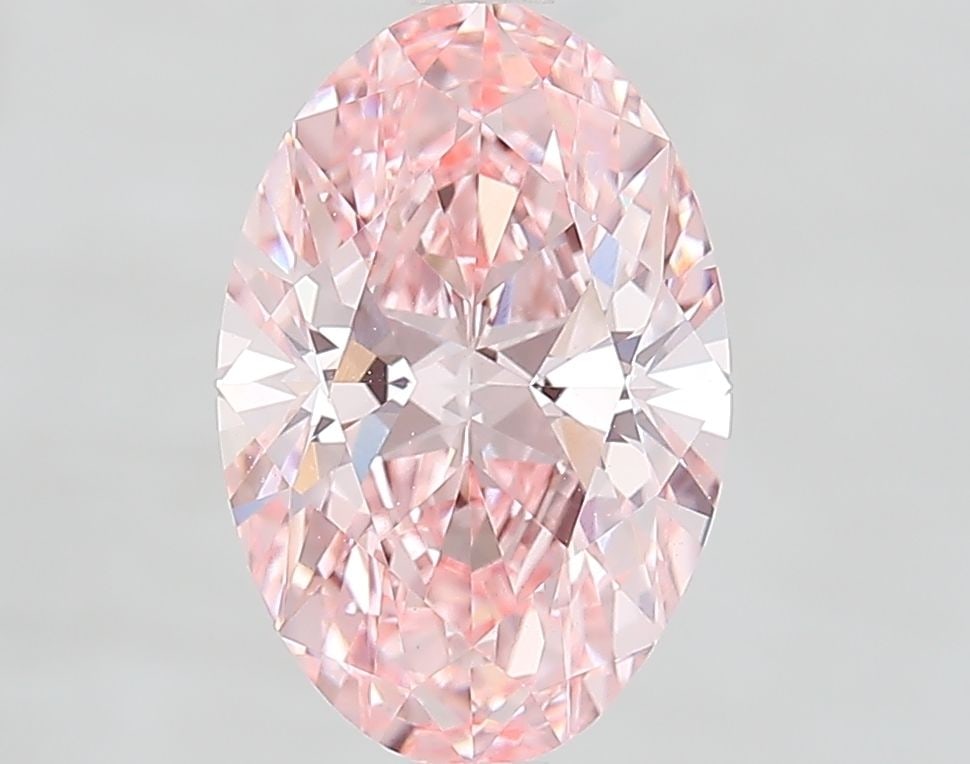 IGI Oval 2.53ct Fancy Vivid Pink VVS2 - Loose Lab Diamond: IGI Oval 2.53ct Fancy Vivid Pink VVS2 - Loose Lab Diamond Item Specifics: Source: This Is A Real Diamond Grown In A Lab Not Mined. Carat: 2.53 Cut: - Color: Fancy Vivid Pink Clarity: VVS2 Polish: EX S