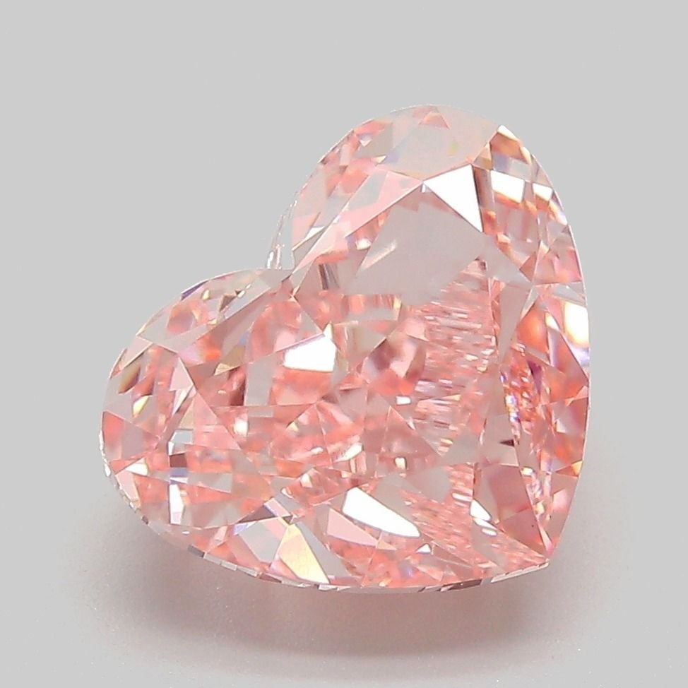 IGI Heart 4.71ct Fancy Vivid Pink VVS2 - Loose Lab Diamond: IGI Heart 4.71ct Fancy Vivid Pink VVS2 - Loose Lab Diamond Item Specifics: Source: This Is A Real Diamond Grown In A Lab Not Mined. Carat: 4.71 Cut: - Color: Fancy Vivid Pink Clarity: VVS2 Polish: EX 