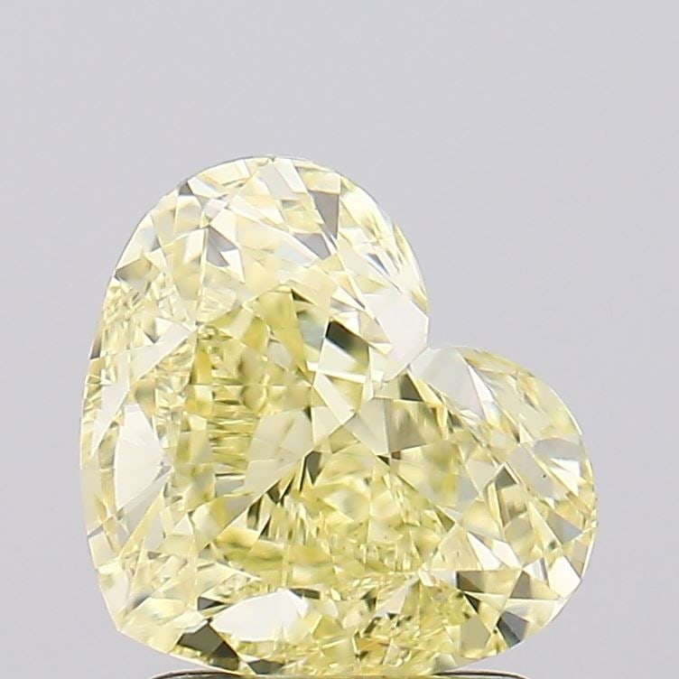 IGI Heart 2.04ct Fancy Intense Yellow VVS2 - Loose Lab Diamond: IGI Heart 2.04ct Fancy Intense Yellow VVS2 - Loose Lab Diamond Item Specifics: Source: This Is A Real Diamond Grown In A Lab Not Mined. Carat: 2.04 Cut: - Color: Fancy Intense Yellow Clarity: VVS2 Pol