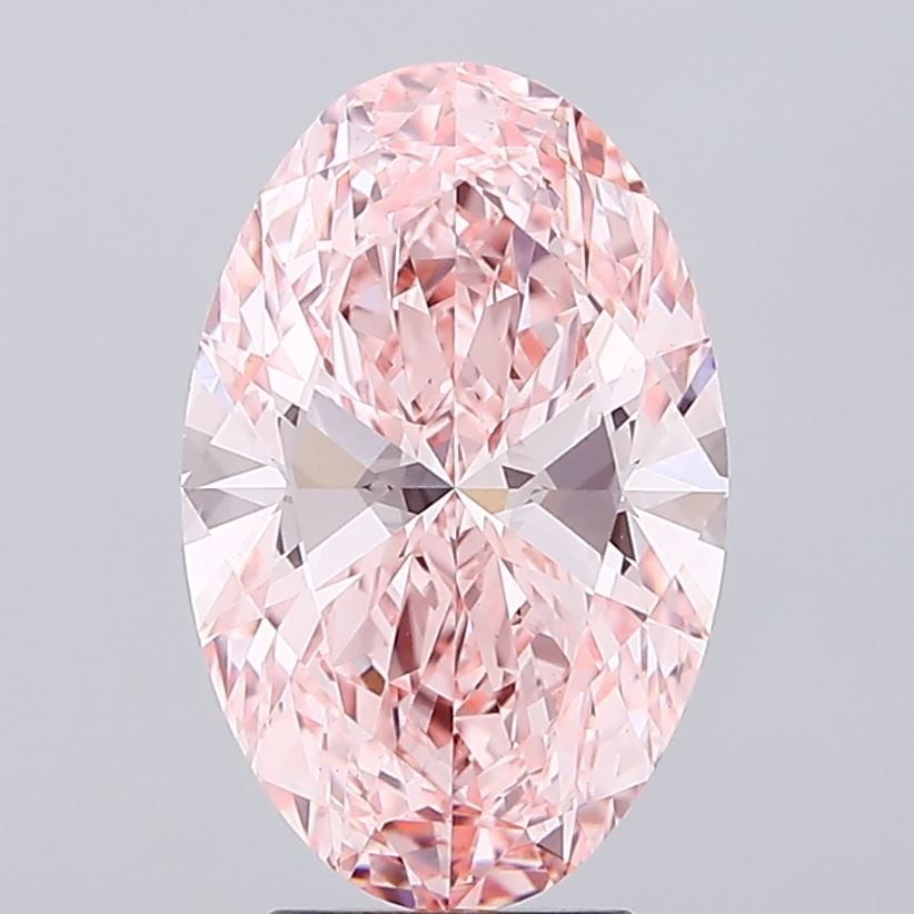 IGI Oval 4.03ct Fancy Vivid Pink VVS2 - Loose Lab Diamond: IGI Oval 4.03ct Fancy Vivid Pink VVS2 - Loose Lab Diamond Item Specifics: Source: This Is A Real Diamond Grown In A Lab Not Mined. Carat: 4.03 Cut: - Color: Fancy Vivid Pink Clarity: VVS2 Polish: EX S