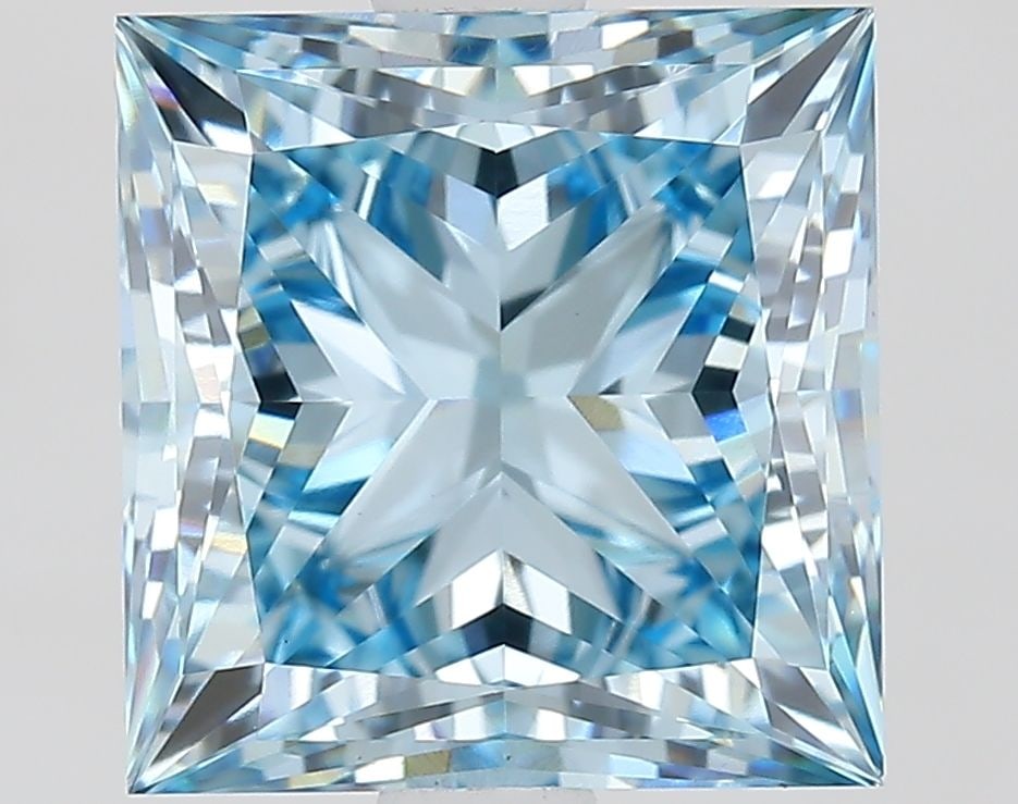 IGI Princess 2.54ct Fancy Intense Blue VVS2 - Loose Lab Diamond (1 of 1)