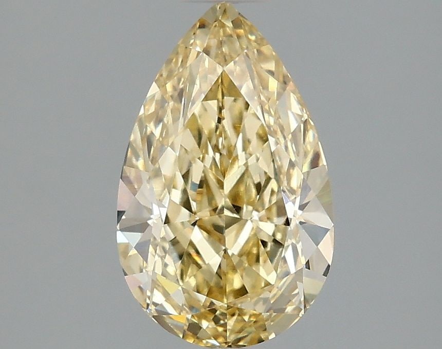IGI Pear 1.89ct Fancy Intense Yellow VVS2 - Loose Lab Diamond: IGI Pear 1.89ct Fancy Intense Yellow VVS2 - Loose Lab Diamond Item Specifics: Source: This Is A Real Diamond Grown In A Lab Not Mined. Carat: 1.89 Cut: - Color: Fancy Intense Yellow Clarity: VVS2 Poli