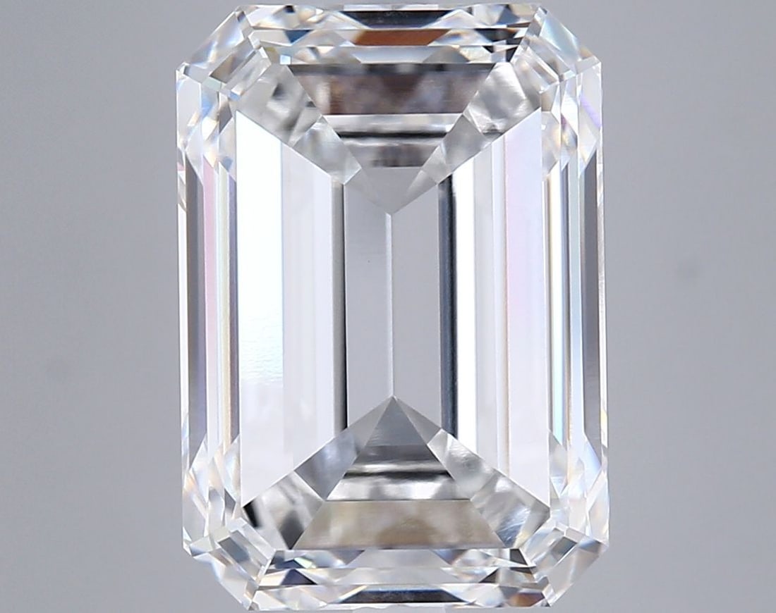 IGI Emerald 10.01ct F VVS2 - Loose Lab Diamond: IGI Emerald 10.01ct F VVS2 - Loose Lab Diamond Item Specifics: Source: This Is A Real Diamond Grown In A Lab Not Mined. Carat: 10.01 Cut: - Color: F Clarity: VVS2 Polish: EX Symmetry: EX