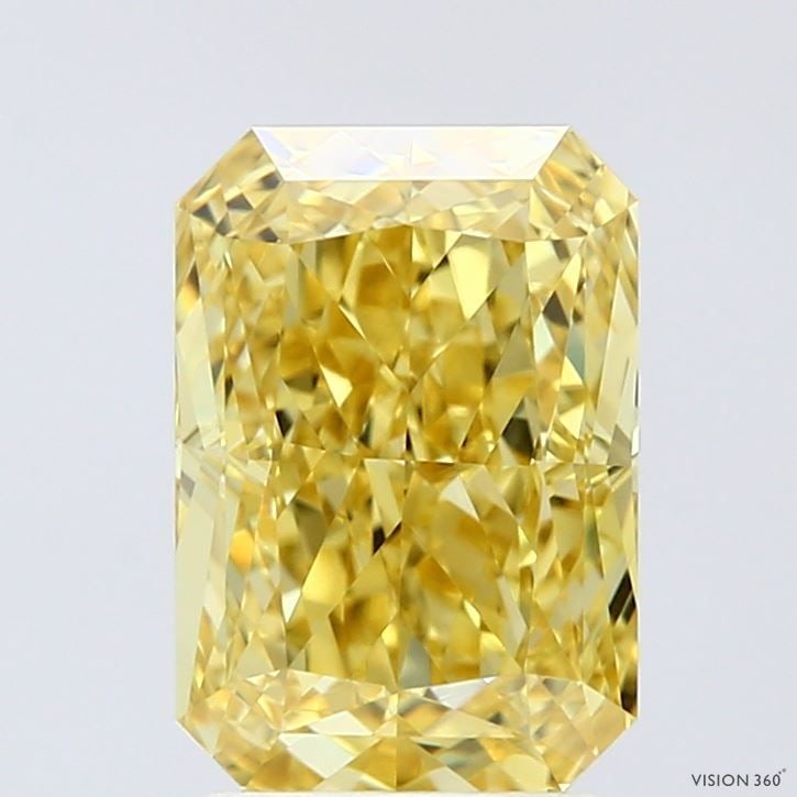 IGI Radiant 3.02ct Fancy Vivid Yellow VVS2 - Loose Lab Diamond: IGI Radiant 3.02ct Fancy Vivid Yellow VVS2 - Loose Lab Diamond Item Specifics: Source: This Is A Real Diamond Grown In A Lab Not Mined. Carat: 3.02 Cut: - Color: Fancy Vivid Yellow Clarity: VVS2 Polis