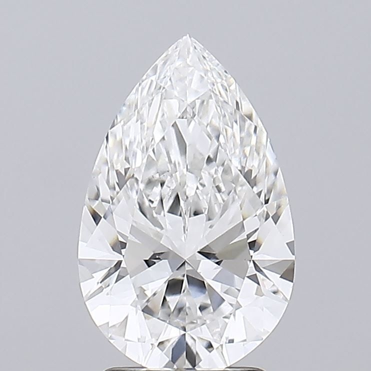 GCAL Pear 2.5ct E VVS2 - Loose Lab Diamond: GCAL Pear 2.5ct E VVS2 - Loose Lab Diamond Item Specifics: Source: This Is A Real Diamond Grown In A Lab Not Mined. Carat: 2.5 Cut: - Color: E Clarity: VVS2 Polish: EX Symmetry: EX Measurements: