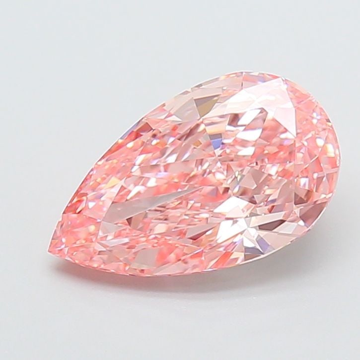 IGI Pear 2.34ct Fancy Vivid Pink VVS2 - Loose Lab Diamond: IGI Pear 2.34ct Fancy Vivid Pink VVS2 - Loose Lab Diamond Item Specifics: Source: This Is A Real Diamond Grown In A Lab Not Mined. Carat: 2.34 Cut: - Color: Fancy Vivid Pink Clarity: VVS2 Polish: EX S