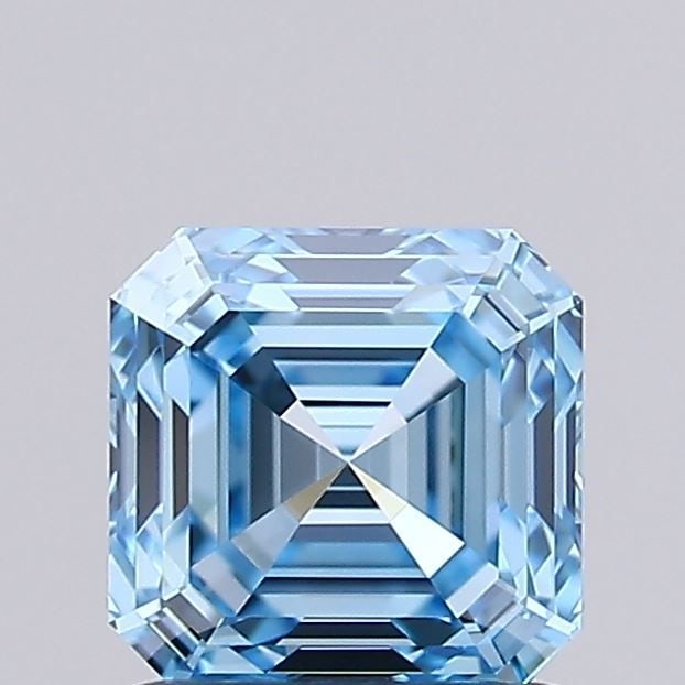 IGI Asscher 1.09ct Fancy Vivid Blue VVS1 - Loose Lab Diamond: IGI Asscher 1.09ct Fancy Vivid Blue VVS1 - Loose Lab Diamond Item Specifics: Source: This Is A Real Diamond Grown In A Lab Not Mined. Carat: 1.09 Cut: - Color: Fancy Vivid Blue Clarity: VVS1 Polish: E