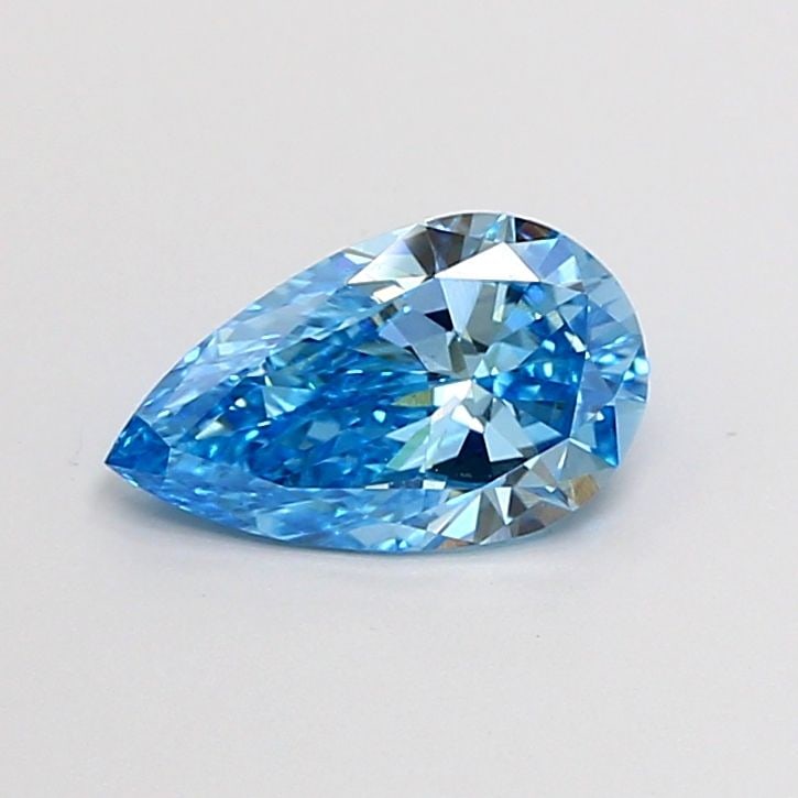 IGI Pear 1.02ct Fancy Vivid Blue VVS2 - Loose Lab Diamond: IGI Pear 1.02ct Fancy Vivid Blue VVS2 - Loose Lab Diamond Item Specifics: Source: This Is A Real Diamond Grown In A Lab Not Mined. Carat: 1.02 Cut: - Color: Fancy Vivid Blue Clarity: VVS2 Polish: VG S