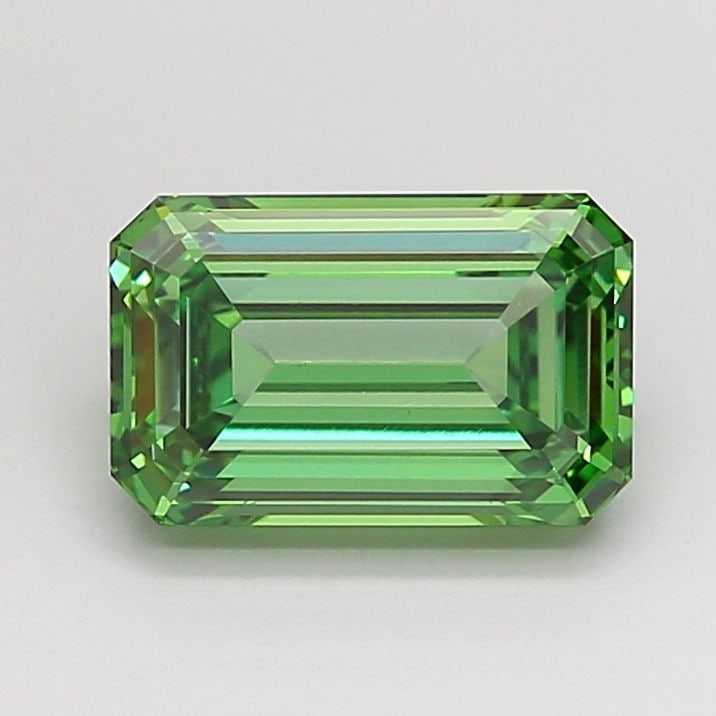 IGI Emerald 2.01ct Fancy Vivid Green VVS2 - Loose Lab Diamond: IGI Emerald 2.01ct Fancy Vivid Green VVS2 - Loose Lab Diamond Item Specifics: Source: This Is A Real Diamond Grown In A Lab Not Mined. Carat: 2.01 Cut: - Color: Fancy Vivid Green Clarity: VVS2 Polish: