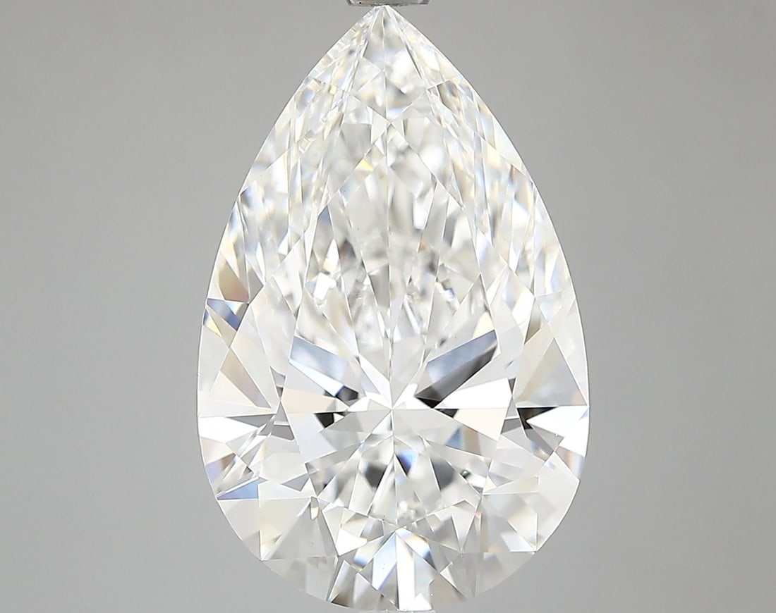 IGI Pear 5.03ct F VVS2 - Loose Lab Diamond: IGI Pear 5.03ct F VVS2 - Loose Lab Diamond Item Specifics: Source: This Is A Real Diamond Grown In A Lab Not Mined. Carat: 5.03 Cut: - Color: F Clarity: VVS2 Polish: EX Symmetry: EX Measurements: 15.0