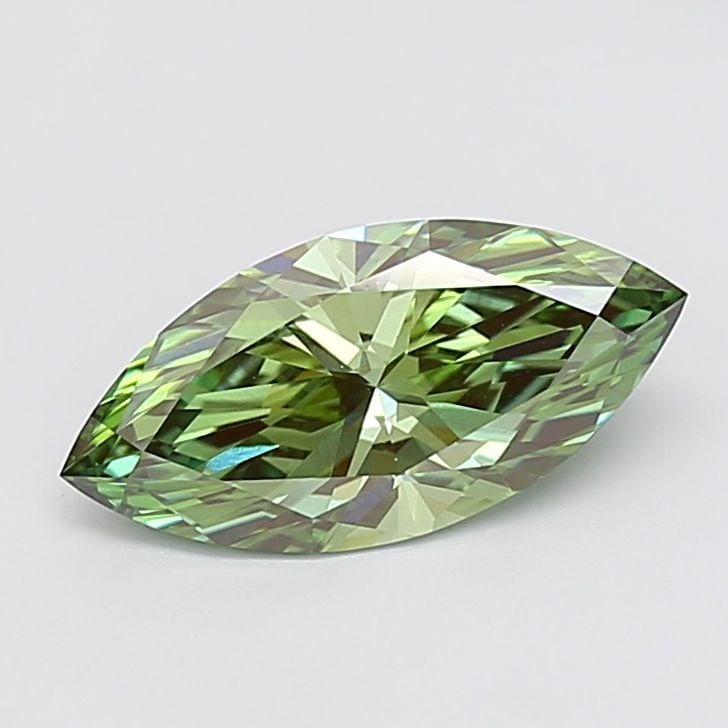 IGI Marquise 2.04ct Fancy Vivid Green VVS2 - Loose Lab Diamond: IGI Marquise 2.04ct Fancy Vivid Green VVS2 - Loose Lab Diamond Item Specifics: Source: This Is A Real Diamond Grown In A Lab Not Mined. Carat: 2.04 Cut: - Color: Fancy Vivid Green Clarity: VVS2