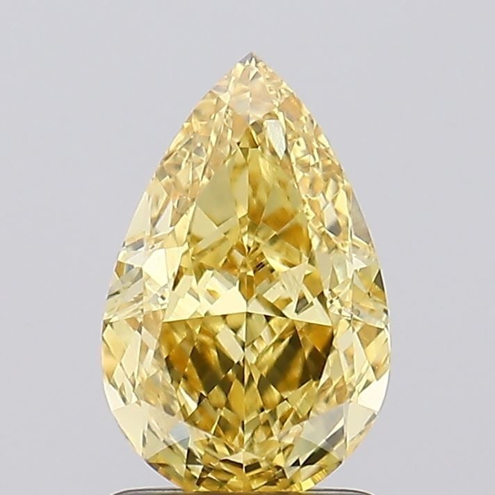 IGI Pear 1.52ct Fancy Intense Yellow VVS2 - Loose Lab Diamond: IGI Pear 1.52ct Fancy Intense Yellow VVS2 - Loose Lab Diamond Item Specifics: Source: This Is A Real Diamond Grown In A Lab Not Mined. Carat: 1.52 Cut: - Color: Fancy Intense Yellow Clarity: VVS2
