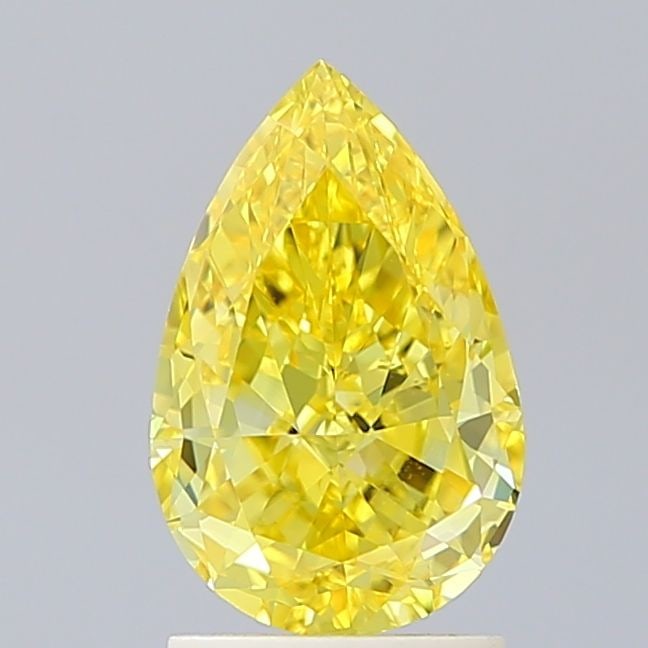 IGI Pear 2.0ct Fancy Vivid Yellow VVS2 - Loose Lab Diamond: IGI Pear 2.0ct Fancy Vivid Yellow VVS2 - Loose Lab Diamond Item Specifics: Source: This Is A Real Diamond Grown In A Lab Not Mined. Carat: 2.0 Cut: - Color: Fancy Vivid Yellow Clarity: VVS2 Polish: EX