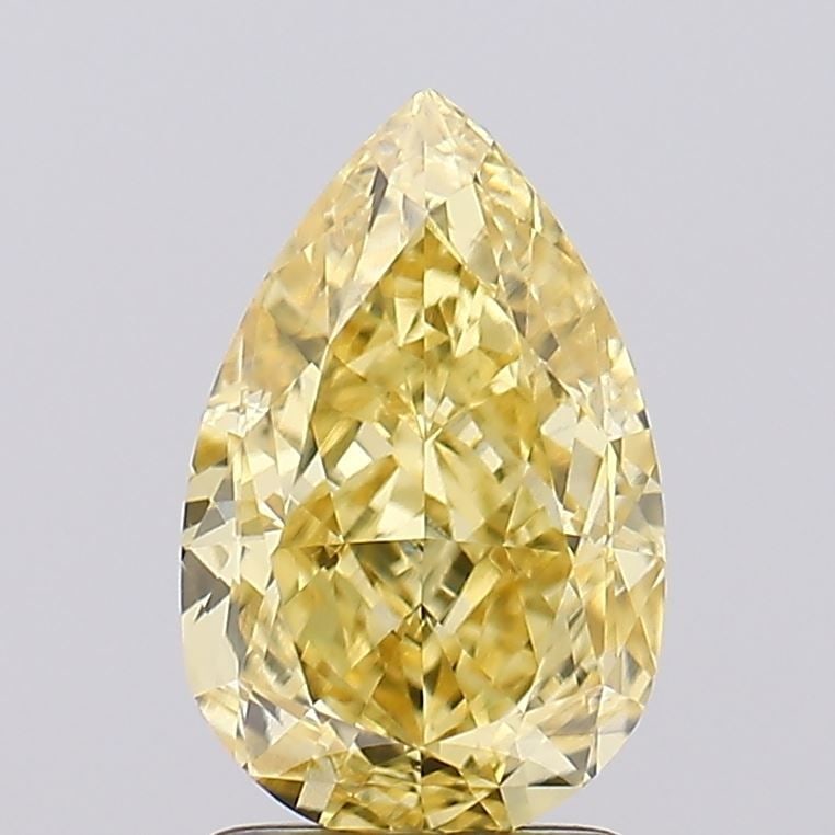 IGI Pear 2.11ct Fancy Intense Yellow VVS2 - Loose Lab Diamond: IGI Pear 2.11ct Fancy Intense Yellow VVS2 - Loose Lab Diamond Item Specifics: Source: This Is A Real Diamond Grown In A Lab Not Mined. Carat: 2.11 Cut: - Color: Fancy Intense Yellow Clarity: VVS2