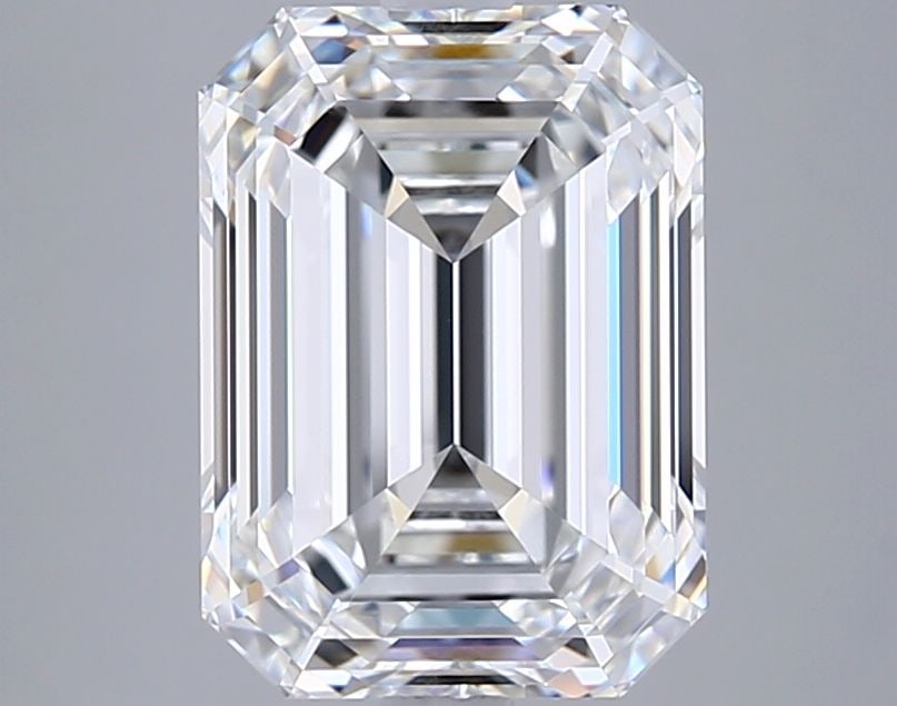 GIA Emerald 3.85ct F VVS2 - Loose Lab Diamond: GIA Emerald 3.85ct F VVS2 - Loose Lab Diamond Item Specifics: Source: This Is A Real Diamond Grown In A Lab Not Mined. Carat: 3.85 Cut: - Color: F Clarity: VVS2 Polish: VG Symmetry: EX Measurements: 1