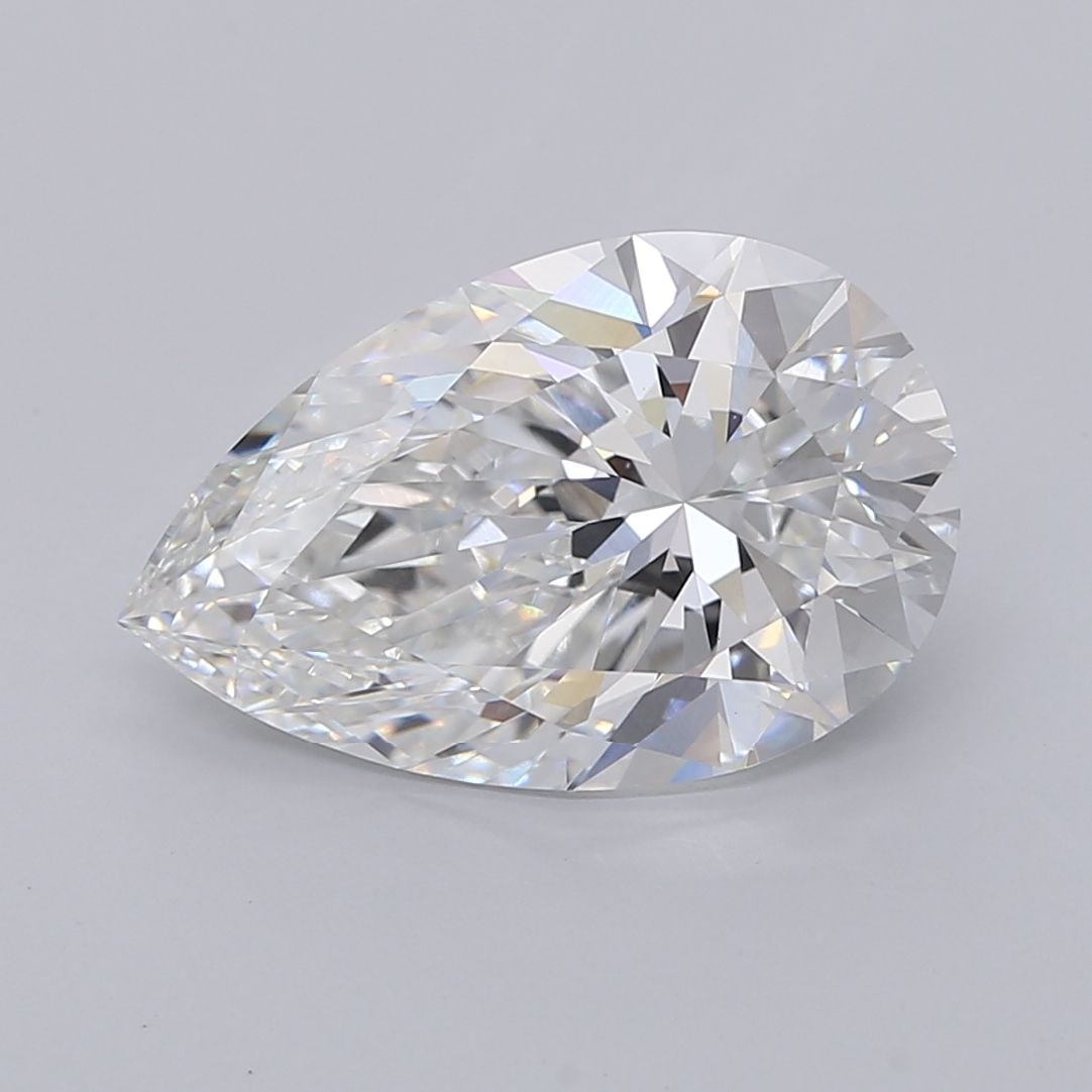 IGI Pear 5.09ct F VVS2 - Loose Lab Diamond: IGI Pear 5.09ct F VVS2 - Loose Lab Diamond Item Specifics: Source: This Is A Real Diamond Grown In A Lab Not Mined. Carat: 5.09 Cut: - Color: F Clarity: VVS2 Polish: EX Symmetry: EX Measurements: 14.8