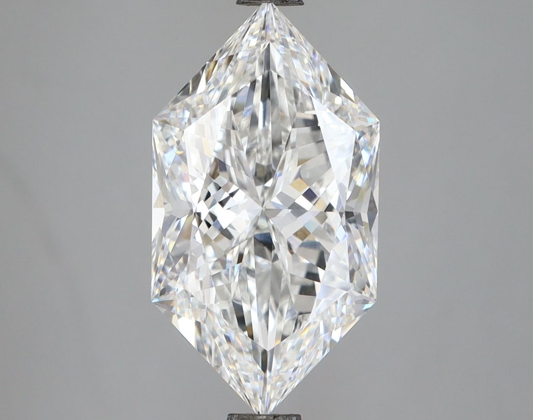 IGI Hexagonal 3.99ct E VVS2 - Loose Lab Diamond: IGI Hexagonal 3.99ct E VVS2 - Loose Lab Diamond Item Specifics: Source: This Is A Real Diamond Grown In A Lab Not Mined. Carat: 3.99 Cut: - Color: E Clarity: VVS2 Polish: EX Symmetry: EX Measurements: