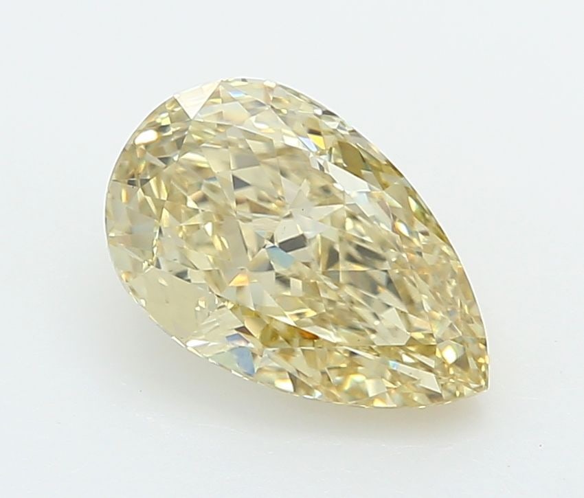 IGI Pear 3.1ct Fancy Yellow VVS2 - Loose Lab Diamond: IGI Pear 3.1ct Fancy Yellow VVS2 - Loose Lab Diamond Item Specifics: Source: This Is A Real Diamond Grown In A Lab Not Mined. Carat: 3.1 Cut: - Color: Fancy Yellow Clarity: VVS2 Polish: EX Symmetry: E