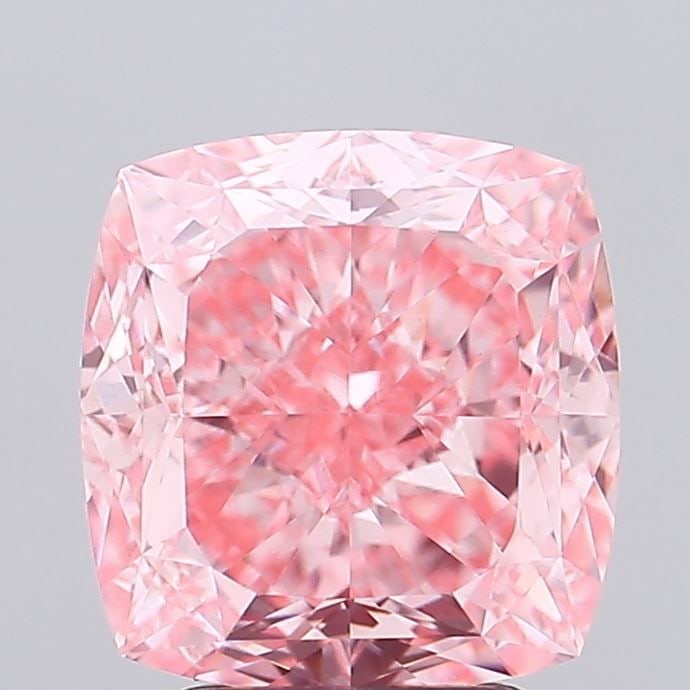 IGI Cushion Modified 3.52ct Fancy Vivid Pink VVS2 - Loose Lab Diamond: IGI Cushion Modified 3.52ct Fancy Vivid Pink VVS2 - Loose Lab Diamond Item Specifics: Source: This Is A Real Diamond Grown In A Lab Not Mined. Carat: 3.52 Cut: - Color: Fancy Vivid Pink Clarity: VVS2