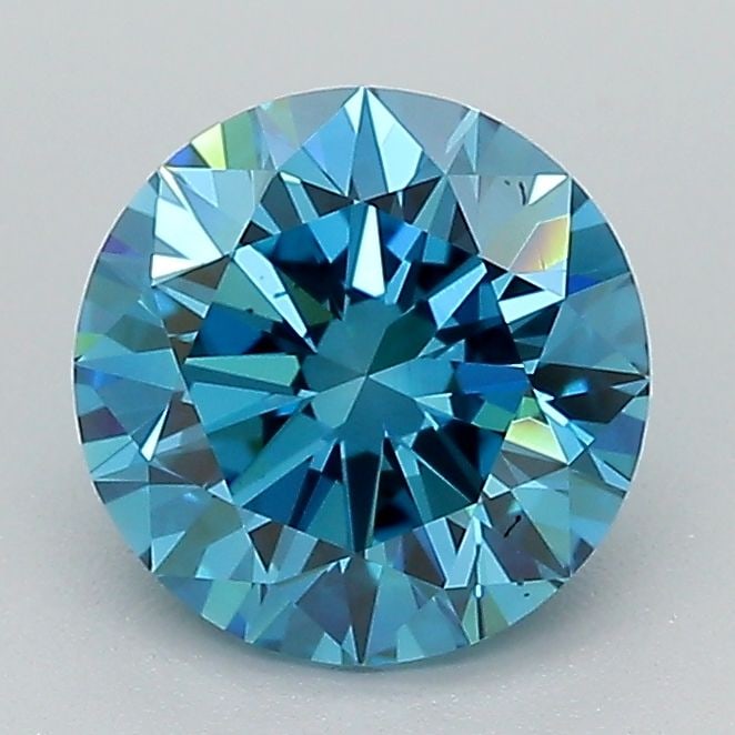 IGI Round 1.52ct Fancy Vivid Blue VVS2 - Ideal Loose Lab Diamond: IGI Round 1.52ct Fancy Vivid Blue VVS2 - Ideal Loose Lab Diamond Item Specifics: Source: This Is A Real Diamond Grown In A Lab Not Mined. Carat: 1.52 Cut: ID Color: Fancy Vivid Blue Clarity: VVS2