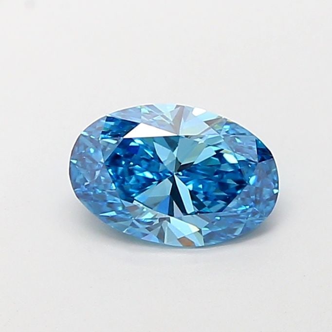 IGI Oval 1.51ct Fancy Vivid Blue VVS2 - Loose Lab Diamond: IGI Oval 1.51ct Fancy Vivid Blue VVS2 - Loose Lab Diamond Item Specifics: Source: This Is A Real Diamond Grown In A Lab Not Mined. Carat: 1.51 Cut: - Color: Fancy Vivid Blue Clarity: VVS2 Polish: EX
