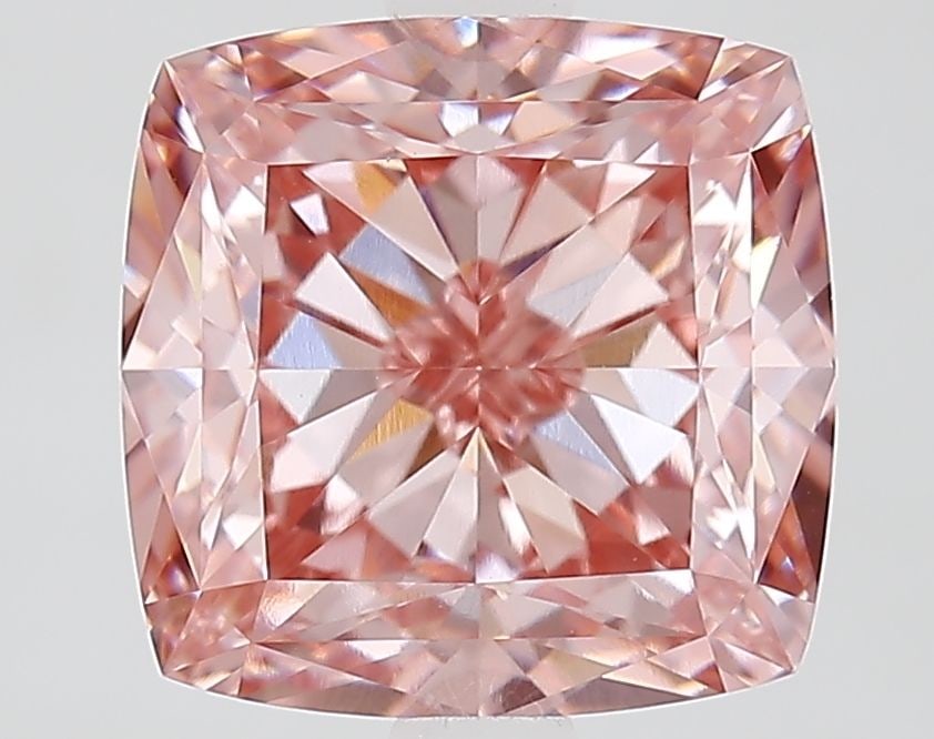 IGI Cushion Modified 3.83ct Fancy Vivid Pink VVS2 - Loose Lab Diamond: IGI Cushion Modified 3.83ct Fancy Vivid Pink VVS2 - Loose Lab Diamond Item Specifics: Source: This Is A Real Diamond Grown In A Lab Not Mined. Carat: 3.83 Cut: - Color: Fancy Vivid Pink Clarity: VVS2 