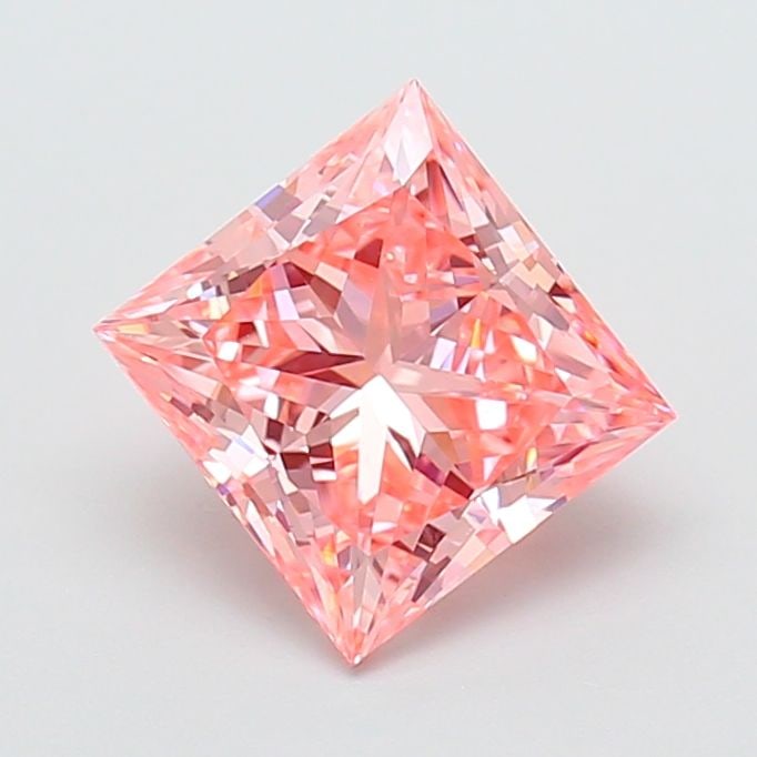 IGI Princess 2.01ct Fancy Vivid Pink VVS2 - Loose Lab Diamond: IGI Princess 2.01ct Fancy Vivid Pink VVS2 - Loose Lab Diamond Item Specifics: Source: This Is A Real Diamond Grown In A Lab Not Mined. Carat: 2.01 Cut: - Color: Fancy Vivid Pink Clarity: VVS2 Polish: 