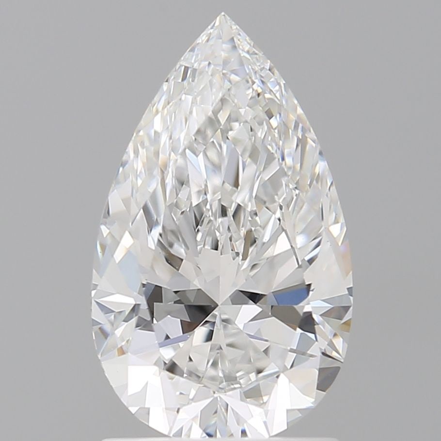 IGI Pear 1.58ct E VVS2 - Loose Lab Diamond: IGI Pear 1.58ct E VVS2 - Loose Lab Diamond Item Specifics: Source: This Is A Real Diamond Grown In A Lab Not Mined. Carat: 1.58 Cut: - Color: E Clarity: VVS2 Polish: EX Symmetry: EX Measurements: 10.7