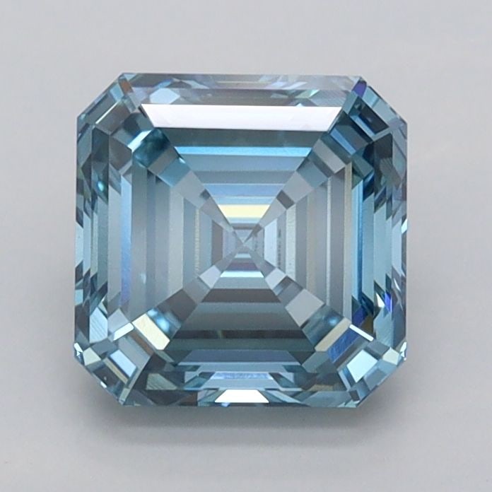 IGI Asscher 1.51ct Fancy Vivid Greenish Blue VVS2 - Loose Lab Diamond: IGI Asscher 1.51ct Fancy Vivid Greenish Blue VVS2 - Loose Lab Diamond Item Specifics: Source: This Is A Real Diamond Grown In A Lab Not Mined. Carat: 1.51 Cut: - Color: Fancy Vivid Greenish Blue