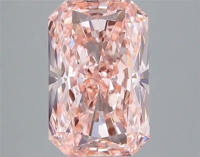 IGI Radiant 4.09ct Fancy Vivid Pink VVS2 - Loose Lab Diamond: IGI Radiant 4.09ct Fancy Vivid Pink VVS2 - Loose Lab Diamond Item Specifics: Source: This Is A Real Diamond Grown In A Lab Not Mined. Carat: 4.09 Cut: - Color: Fancy Vivid Pink Clarity: VVS2 Polish: E