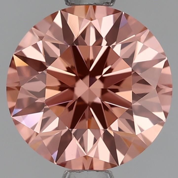Round 1.52ct Fancy Orangey Pink VVS2 - Loose Lab Diamond: Round 1.52ct Fancy Orangey Pink VVS2 - Loose Lab Diamond Item Specifics: Source: This Is A Real Diamond Grown In A Lab Not Mined. Carat: 1.52 Cut: EX Color: Fancy Orangey Pink Clarity: VVS2 Polish: