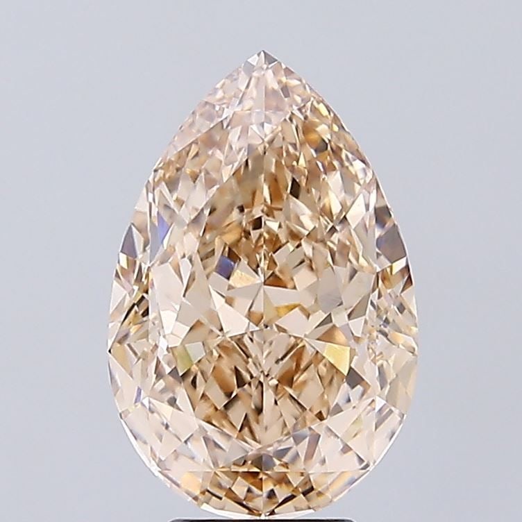 IGI Pear 6.04ct Fancy Light Brown VVS2 - Loose Lab Diamond: IGI Pear 6.04ct Fancy Light Brown VVS2 - Loose Lab Diamond Item Specifics: Source: This Is A Real Diamond Grown In A Lab Not Mined. Carat: 6.04 Cut: - Color: Fancy Light Brown Clarity: VVS2 Polish: EX