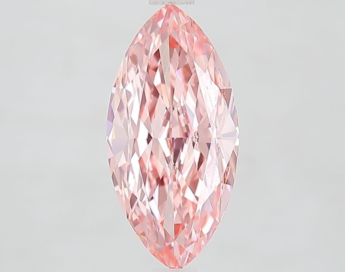 IGI Marquise 2.53ct Fancy Vivid Pink VVS2 - Loose Lab Diamond: IGI Marquise 2.53ct Fancy Vivid Pink VVS2 - Loose Lab Diamond Item Specifics: Source: This Is A Real Diamond Grown In A Lab Not Mined. Carat: 2.53 Cut: - Color: Fancy Vivid Pink Clarity: VVS2 Polish: 