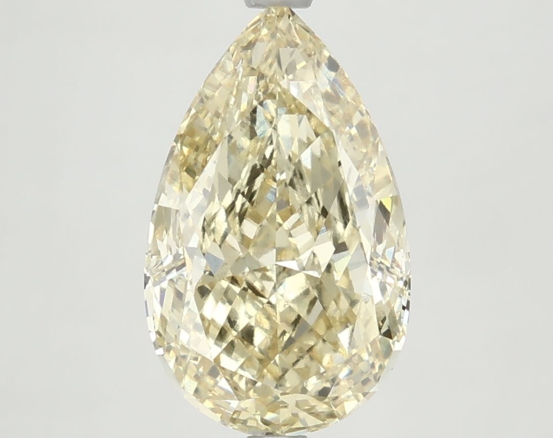 IGI Pear 4.25ct Fancy Intense Yellow VVS2 - Loose Lab Diamond: IGI Pear 4.25ct Fancy Intense Yellow VVS2 - Loose Lab Diamond Item Specifics: Source: This Is A Real Diamond Grown In A Lab Not Mined. Carat: 4.25 Cut: - Color: Fancy Intense Yellow Clarity: VVS2 Poli