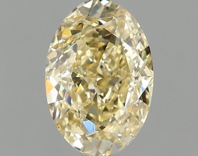 IGI Oval 1.1ct Fancy Intense Yellow VVS2 - Loose Lab Diamond (1 of 1)