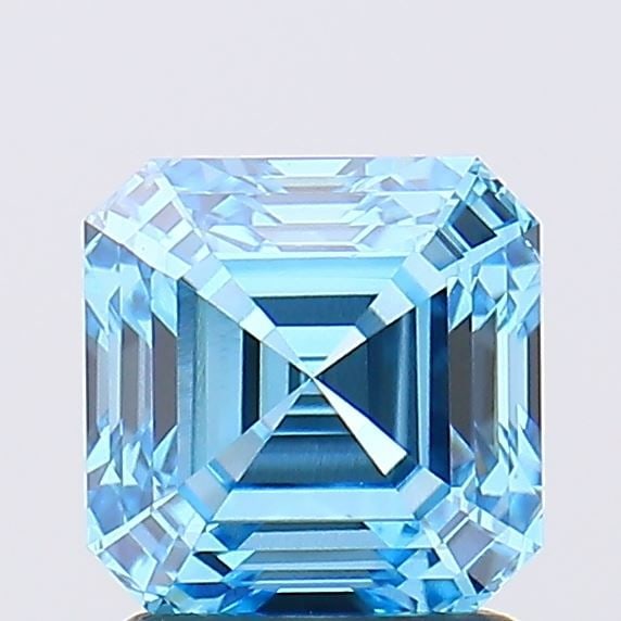 IGI Asscher 1.75ct Fancy Vivid Blue VVS2 - Loose Lab Diamond: IGI Asscher 1.75ct Fancy Vivid Blue VVS2 - Loose Lab Diamond Item Specifics: Source: This Is A Real Diamond Grown In A Lab Not Mined. Carat: 1.75 Cut: - Color: Fancy Vivid Blue Clarity: VVS2 Polish: E