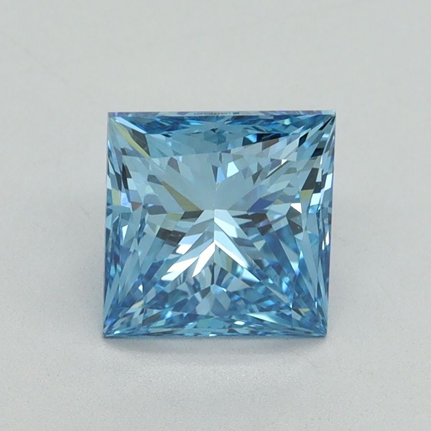 IGI Princess 1.61ct Fancy Vivid Blue VVS2 - Loose Lab Diamond: IGI Princess 1.61ct Fancy Vivid Blue VVS2 - Loose Lab Diamond Item Specifics: Source: This Is A Real Diamond Grown In A Lab Not Mined. Carat: 1.61 Cut: - Color: Fancy Vivid Blue Clarity: VVS2 Polish: