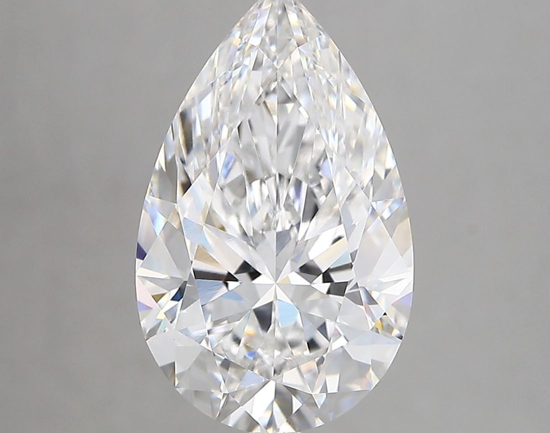 IGI Pear 4.02ct E VVS2 - Loose Lab Diamond: IGI Pear 4.02ct E VVS2 - Loose Lab Diamond Item Specifics: Source: This Is A Real Diamond Grown In A Lab Not Mined. Carat: 4.02 Cut: - Color: E Clarity: VVS2 Polish: EX Symmetry: EX Measurements: 14.1