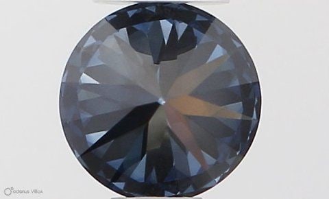 IGI Round 0.35ct Fancy Deep Blue VVS1 - Loose Lab Diamond (1 of 1)