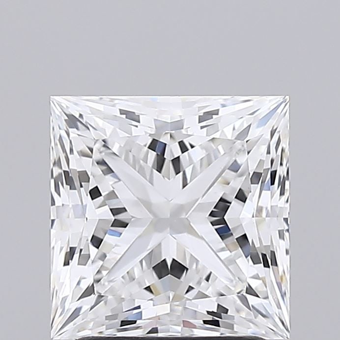 GIA Princess 2.25ct E VVS2 - Loose Lab Diamond: GIA Princess 2.25ct E VVS2 - Loose Lab Diamond Item Specifics: Source: This Is A Real Diamond Grown In A Lab Not Mined. Carat: 2.25 Cut: - Color: E Clarity: VVS2 Polish: EX Symmetry: EX Measurements: 