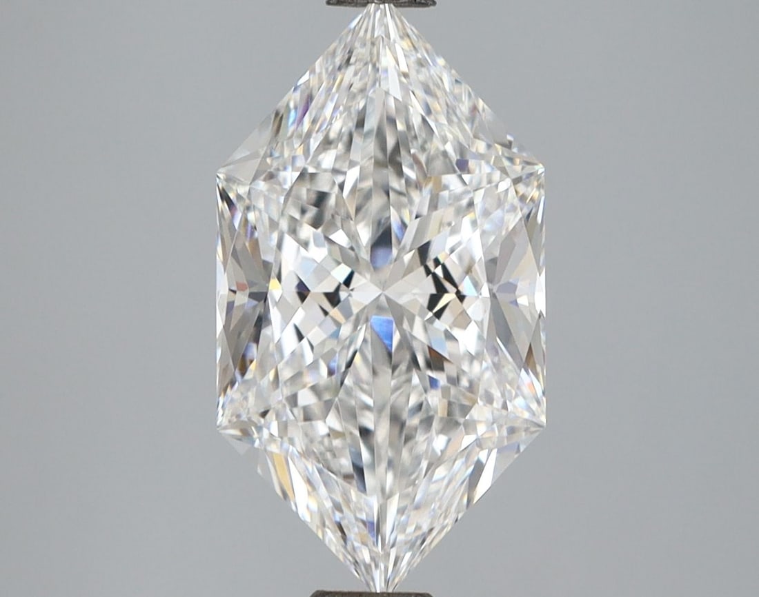 IGI Hexagonal 2.92ct E VVS2 - Loose Lab Diamond: IGI Hexagonal 2.92ct E VVS2 - Loose Lab Diamond Item Specifics: Source: This Is A Real Diamond Grown In A Lab Not Mined. Carat: 2.92 Cut: - Color: E Clarity: VVS2 Polish: EX Symmetry: EX
