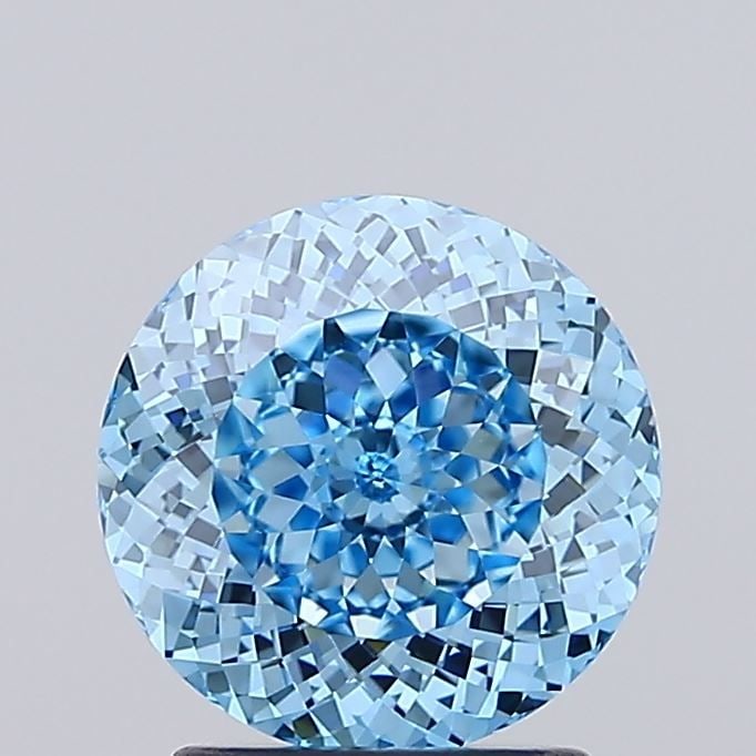 IGI Round 2.0ct Fancy Vivid Blue VVS2 - Loose Lab Diamond: IGI Round 2.0ct Fancy Vivid Blue VVS2 - Loose Lab Diamond Item Specifics: Source: This Is A Real Diamond Grown In A Lab Not Mined. Carat: 2.0 Cut: Color: Fancy Vivid Blue Clarity: VVS2 Polish: EX Symm