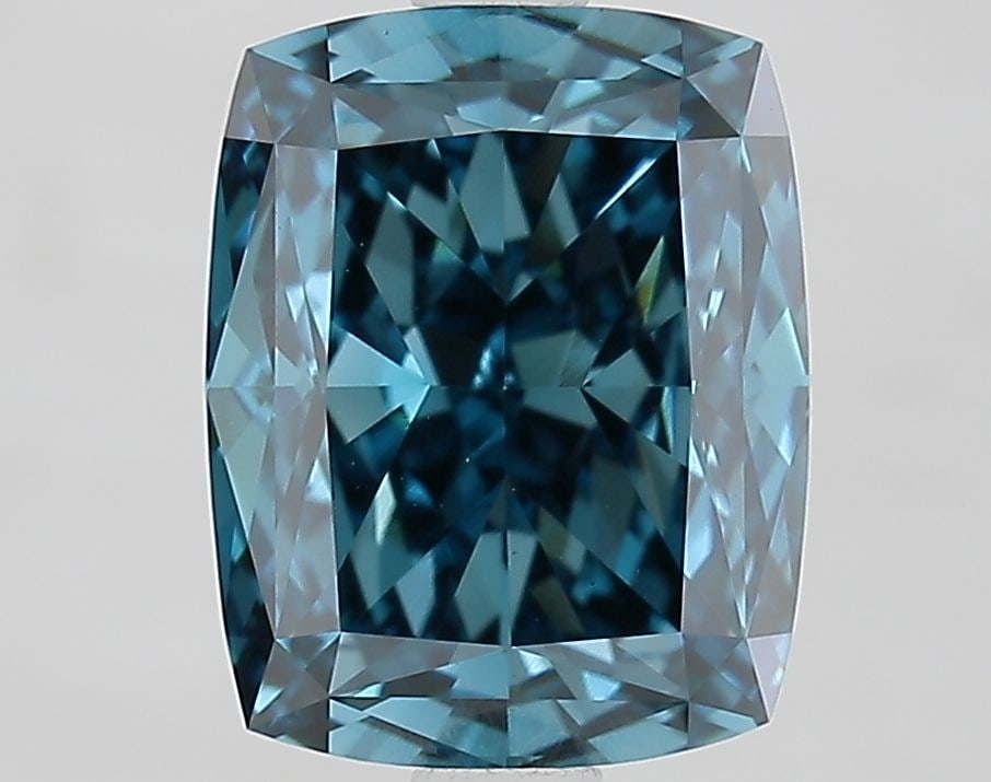 IGI Cushion Modified 2.76ct Fancy Vivid Blue VVS2 - Loose Lab Diamond: IGI Cushion Modified 2.76ct Fancy Vivid Blue VVS2 - Loose Lab Diamond Item Specifics: Source: This Is A Real Diamond Grown In A Lab Not Mined. Carat: 2.76 Cut: - Color: Fancy Vivid Blue Clarity: VVS2 
