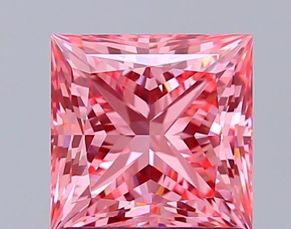 IGI Princess 1.59ct Fancy Vivid Pink VVS2 - Loose Lab Diamond: IGI Princess 1.59ct Fancy Vivid Pink VVS2 - Loose Lab Diamond Item Specifics: Source: This Is A Real Diamond Grown In A Lab Not Mined. Carat: 1.59 Cut: - Color: Fancy Vivid Pink Clarity: VVS2 Polish: 