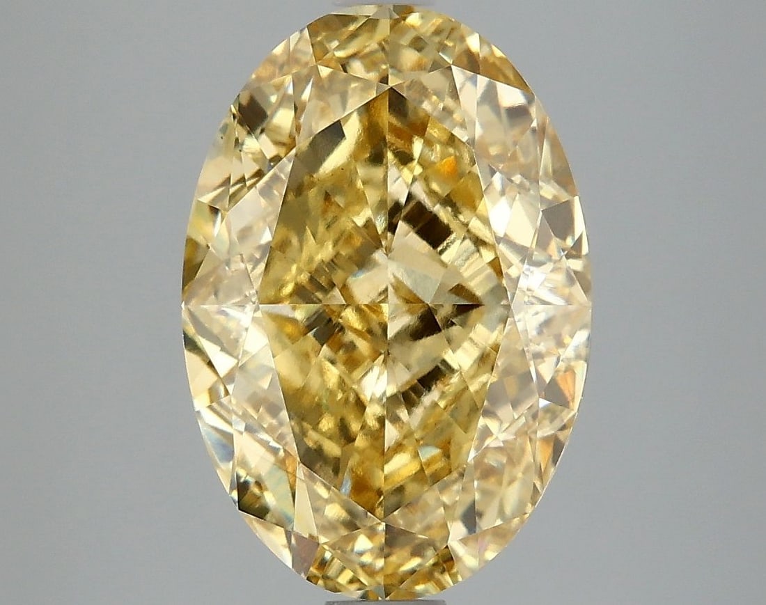 IGI Oval 5.13ct Fancy Vivid Yellow VVS2 - Loose Lab Diamond: IGI Oval 5.13ct Fancy Vivid Yellow VVS2 - Loose Lab Diamond Item Specifics: Source: This Is A Real Diamond Grown In A Lab Not Mined. Carat: 5.13 Cut: - Color: Fancy Vivid Yellow Clarity: VVS2 Polish: 