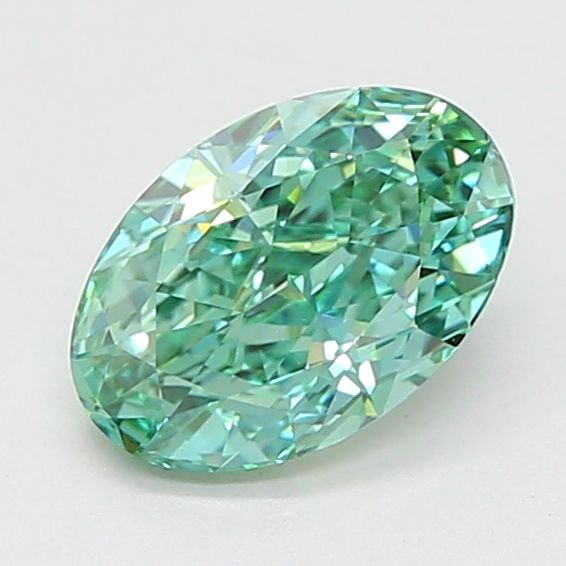 IGI Oval 1.07ct Fancy Vivid Green VVS2 - Loose Lab Diamond: IGI Oval 1.07ct Fancy Vivid Green VVS2 - Loose Lab Diamond Item Specifics: Source: This Is A Real Diamond Grown In A Lab Not Mined. Carat: 1.07 Cut: - Color: Fancy Vivid Green Clarity: VVS2 Polish: