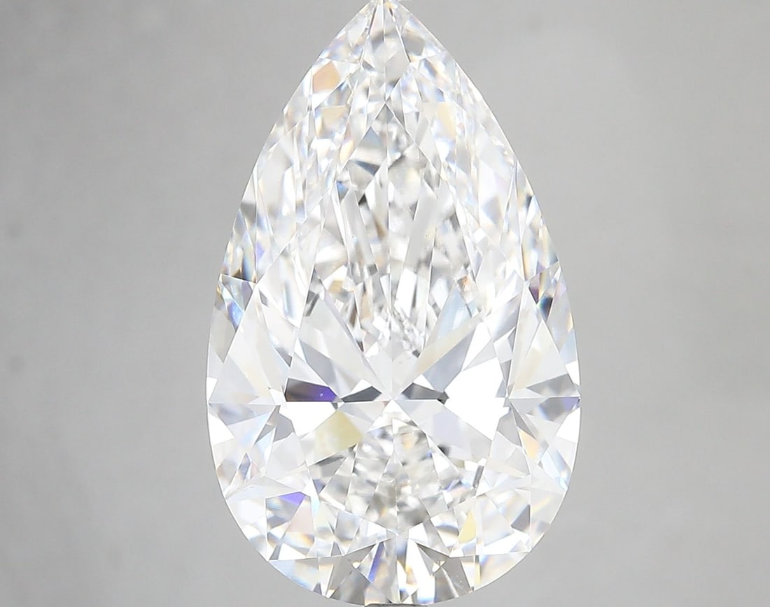 IGI Pear 8.02ct E VVS2 - Loose Lab Diamond (1 of 1)