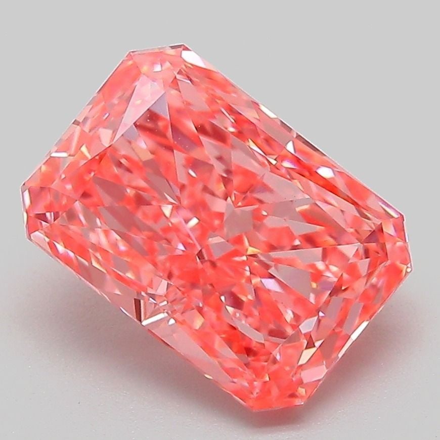 IGI Radiant 3.1ct Fancy Vivid Pink VVS2 - Loose Lab Diamond: IGI Radiant 3.1ct Fancy Vivid Pink VVS2 - Loose Lab Diamond Item Specifics: Source: This Is A Real Diamond Grown In A Lab Not Mined. Carat: 3.1 Cut: - Color: Fancy Vivid Pink Clarity: VVS2 Polish: EX
