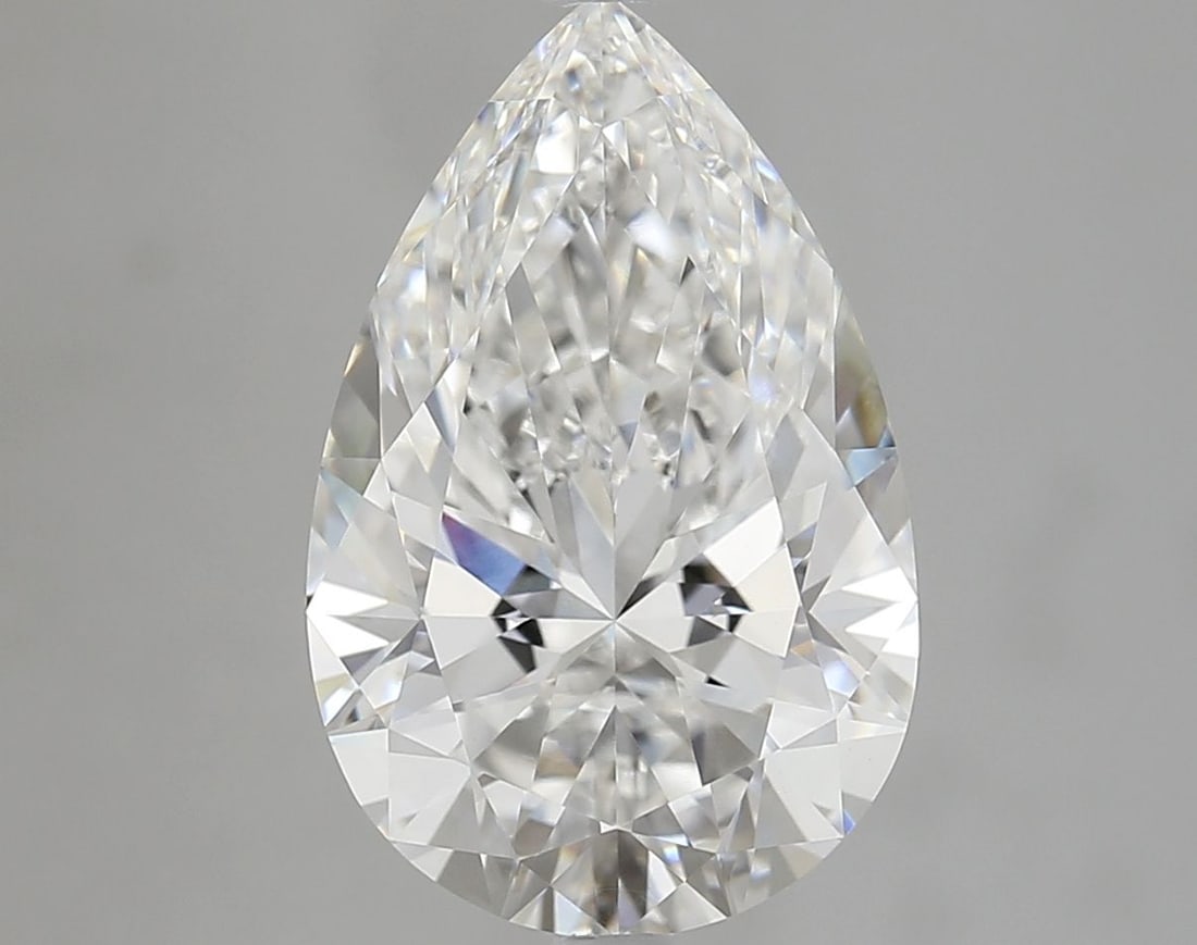 IGI Pear 5.01ct E VVS2 - Loose Lab Diamond: IGI Pear 5.01ct E VVS2 - Loose Lab Diamond Item Specifics: Source: This Is A Real Diamond Grown In A Lab Not Mined. Carat: 5.01 Cut: - Color: E Clarity: VVS2 Polish: EX Symmetry: EX Measurements: 14.9